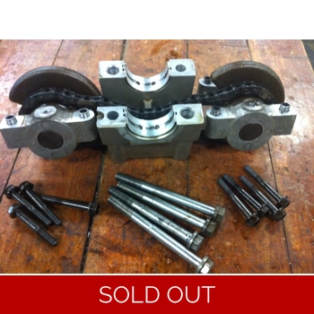 1974-77 Kawasaki KZ400 Balancer Assembly with Crank Shaft Holder